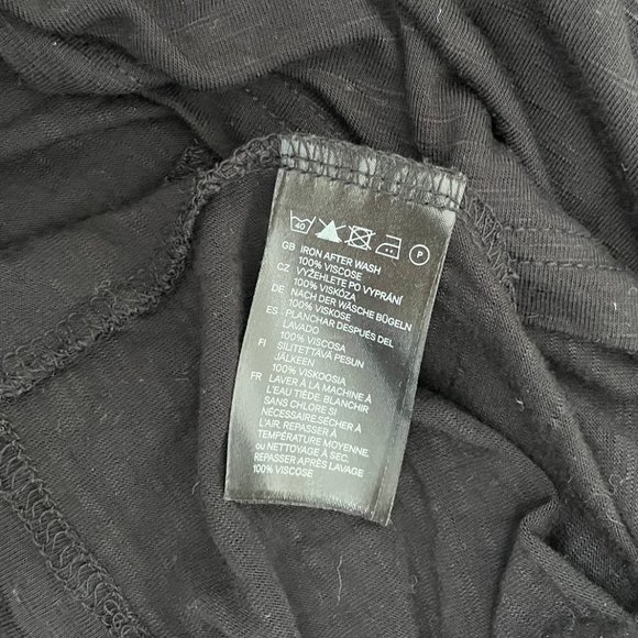 H&M Sheer Black Beach Cover-Up - Picture 4 of 4